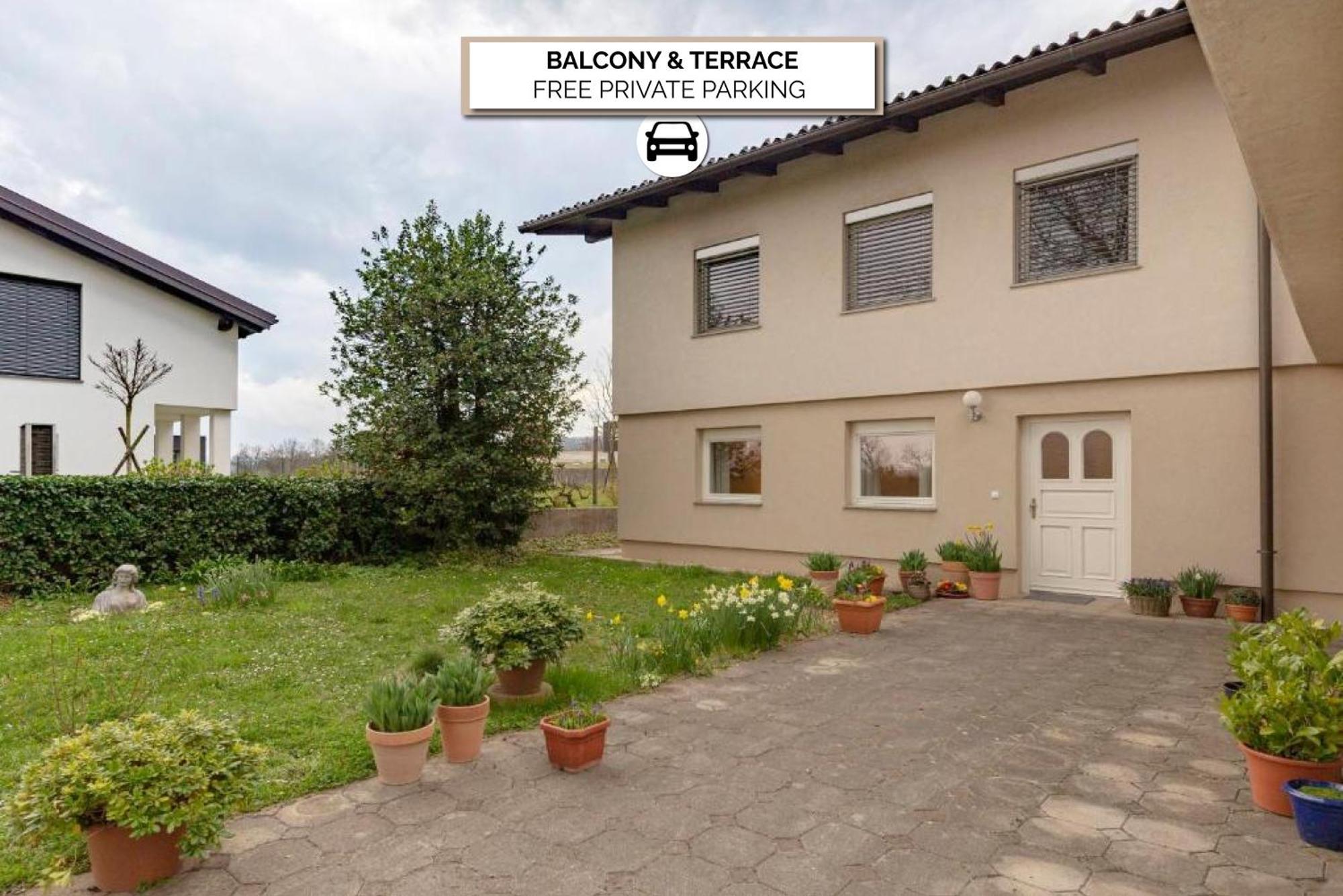 Cozy Garden Flat Apartment Ljubljana Exterior photo